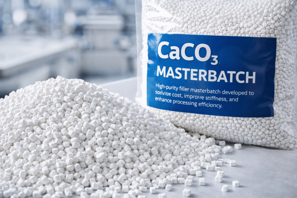 CaCO3 masterbatch supplier in Saudi Arabia for films and injection molding
