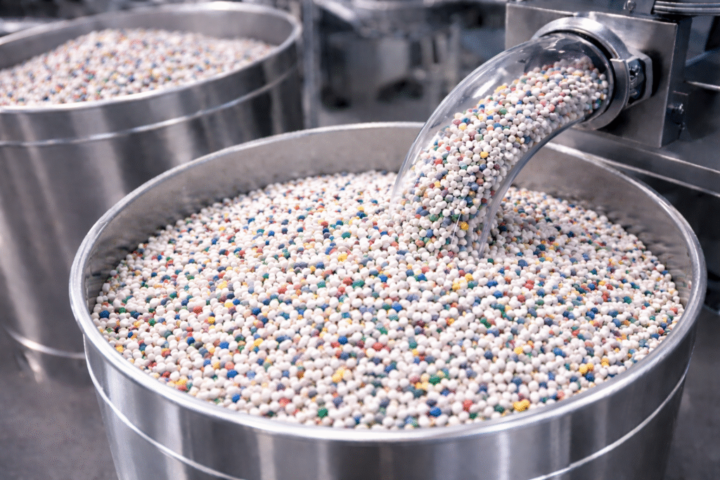 Additive masterbatch for UV, slip, anti-block and processing improvement