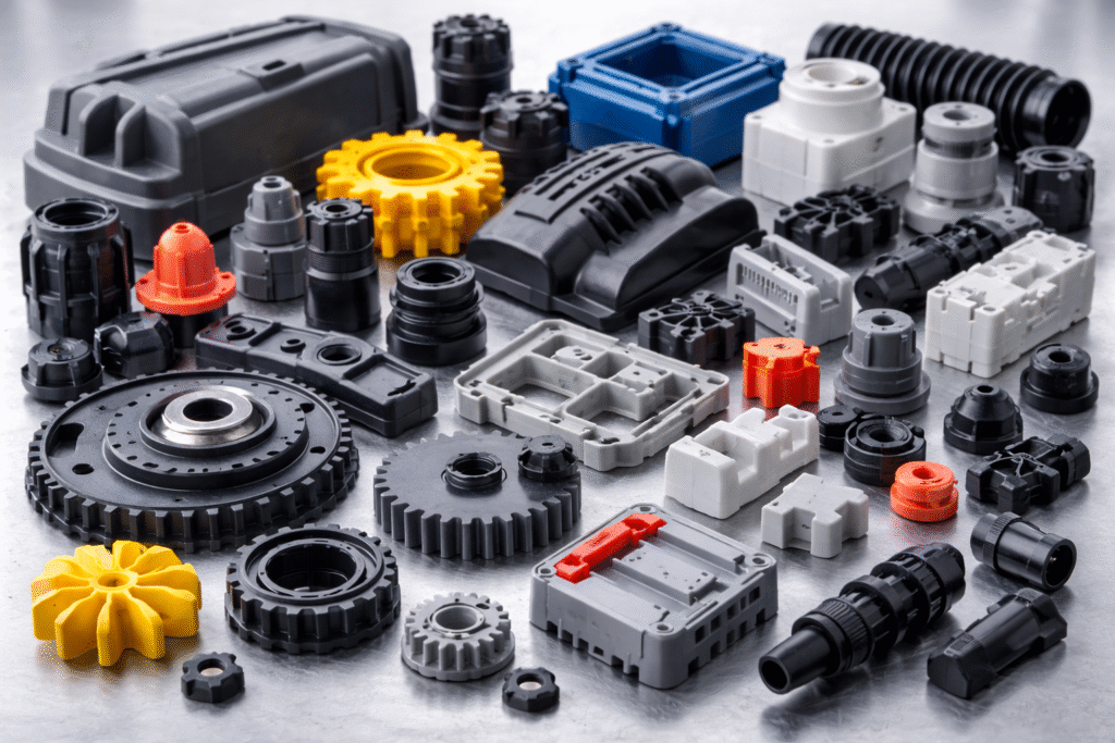Industrial moulded parts